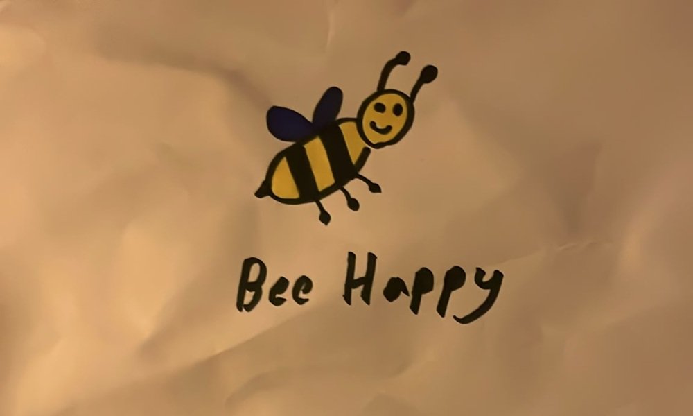 Bee Happy artwork
